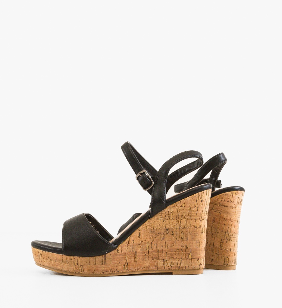Platforme Dama Ridhal Negre - Confort și Stil - imagine 3