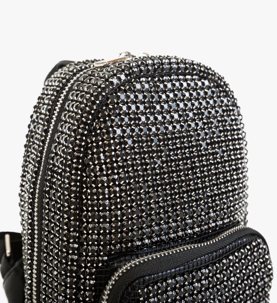 Rucsac Dama Shynny Negru | Stil Urban Elegant - imagine 3