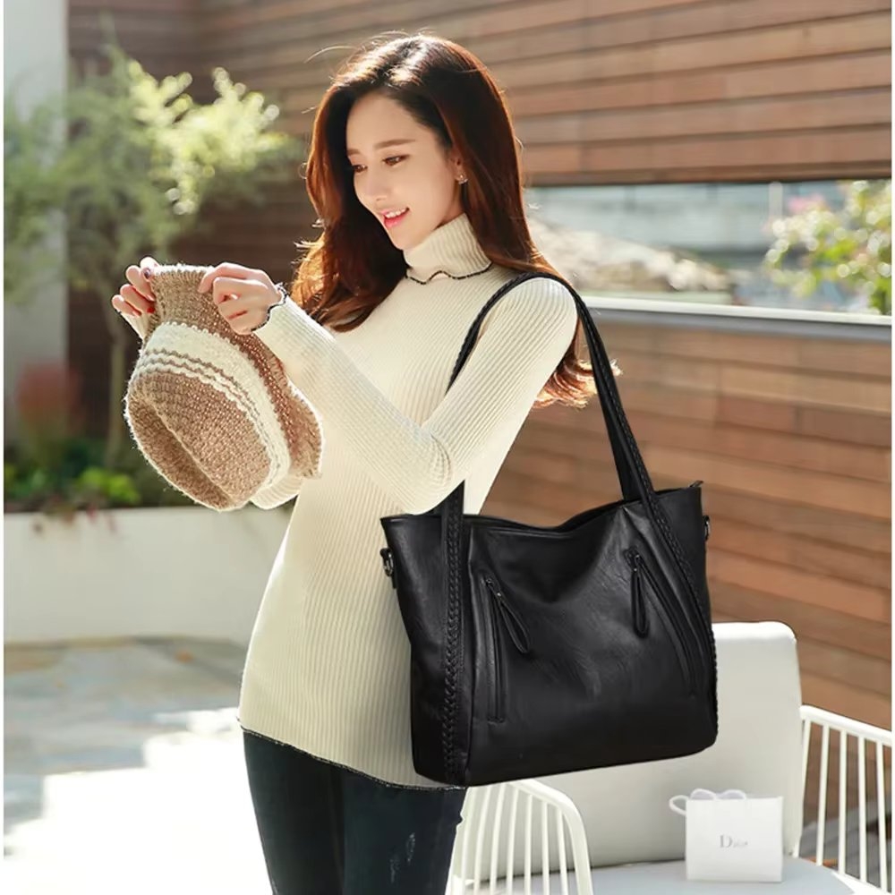 Geanta Delis Zadina GT3476 Negru Eleganta - imagine 4