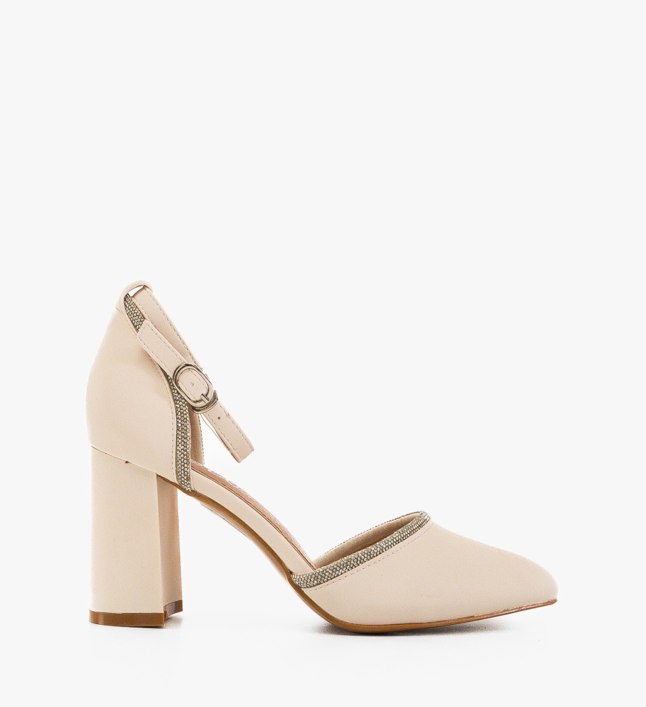 Pantofi Dama Jaden Bej | Stil și Eleganță - imagine 2