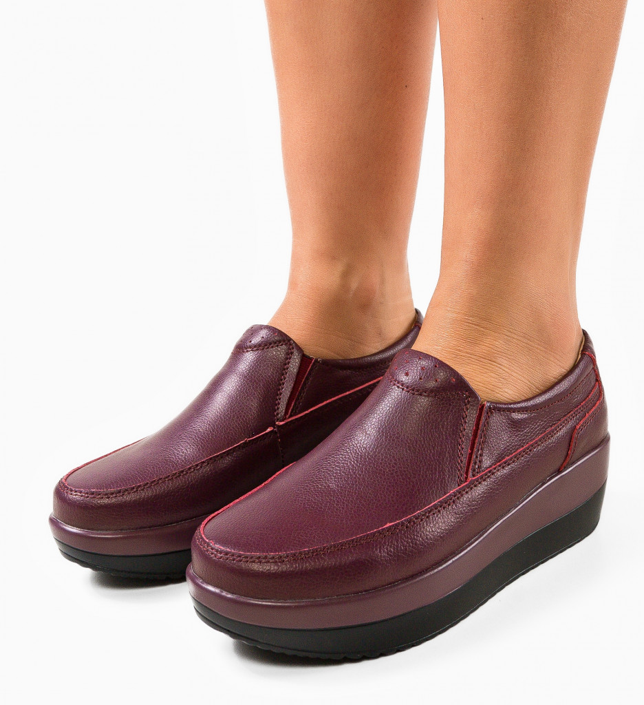 Pantofi Casual Freeman Grena | Stil și Confort
