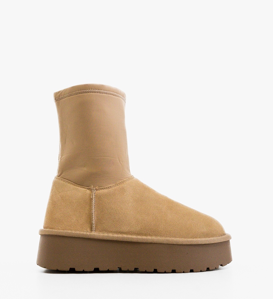 Cizme Ug Daboka Bej | Depurtat Confort - imagine 6