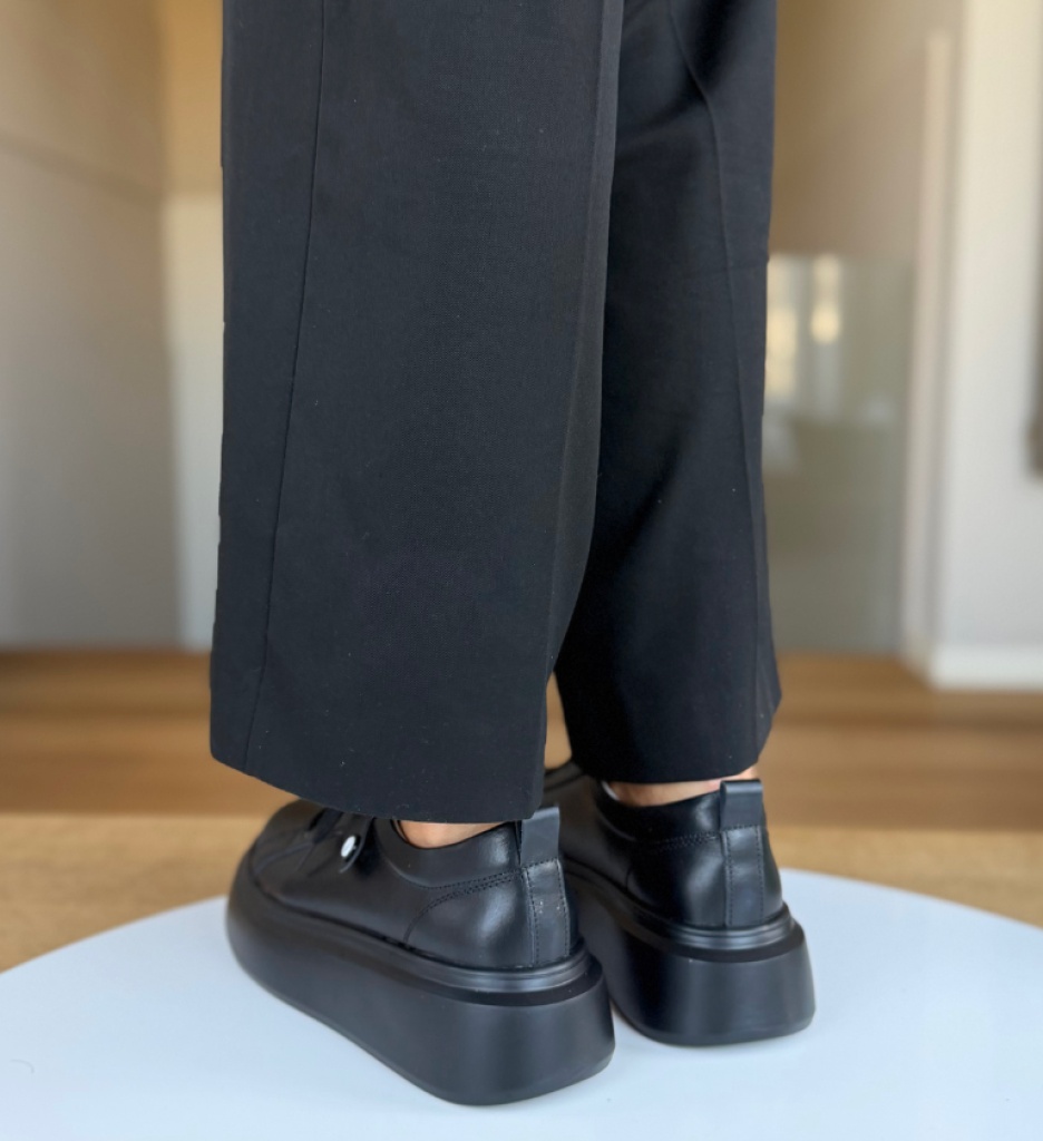 Pantofi Casual Nuandre Negri - Confort & Stil - imagine 8
