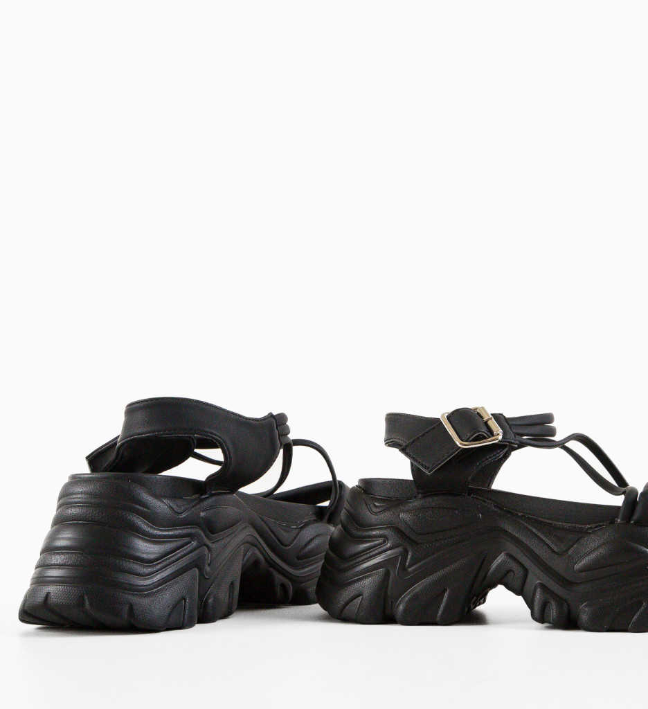 Platforme Dama Saixek Negre - Eleganță și Confort - imagine 6