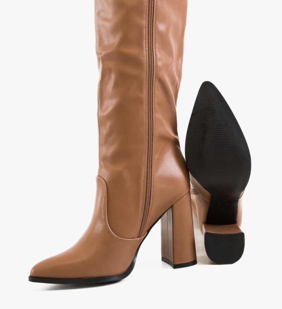 Cizme Dama Haynab Khaki - Stil si Confort - imagine 5
