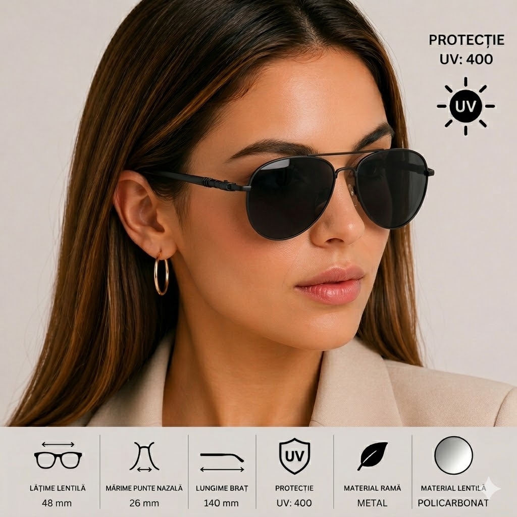Ochelari Picadili SG040 cu protecție UV400 - imagine 3