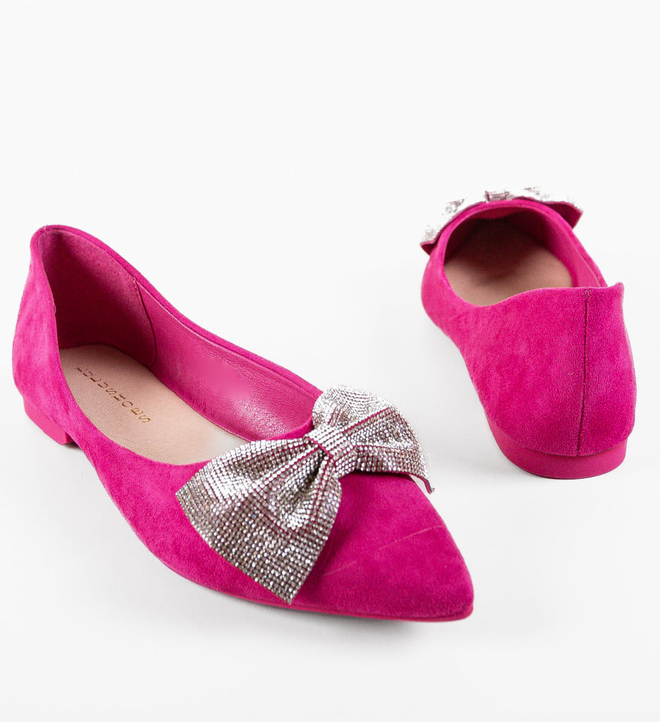 Balerini Dama Fuchsia | Confort și Stil Casual - imagine 11
