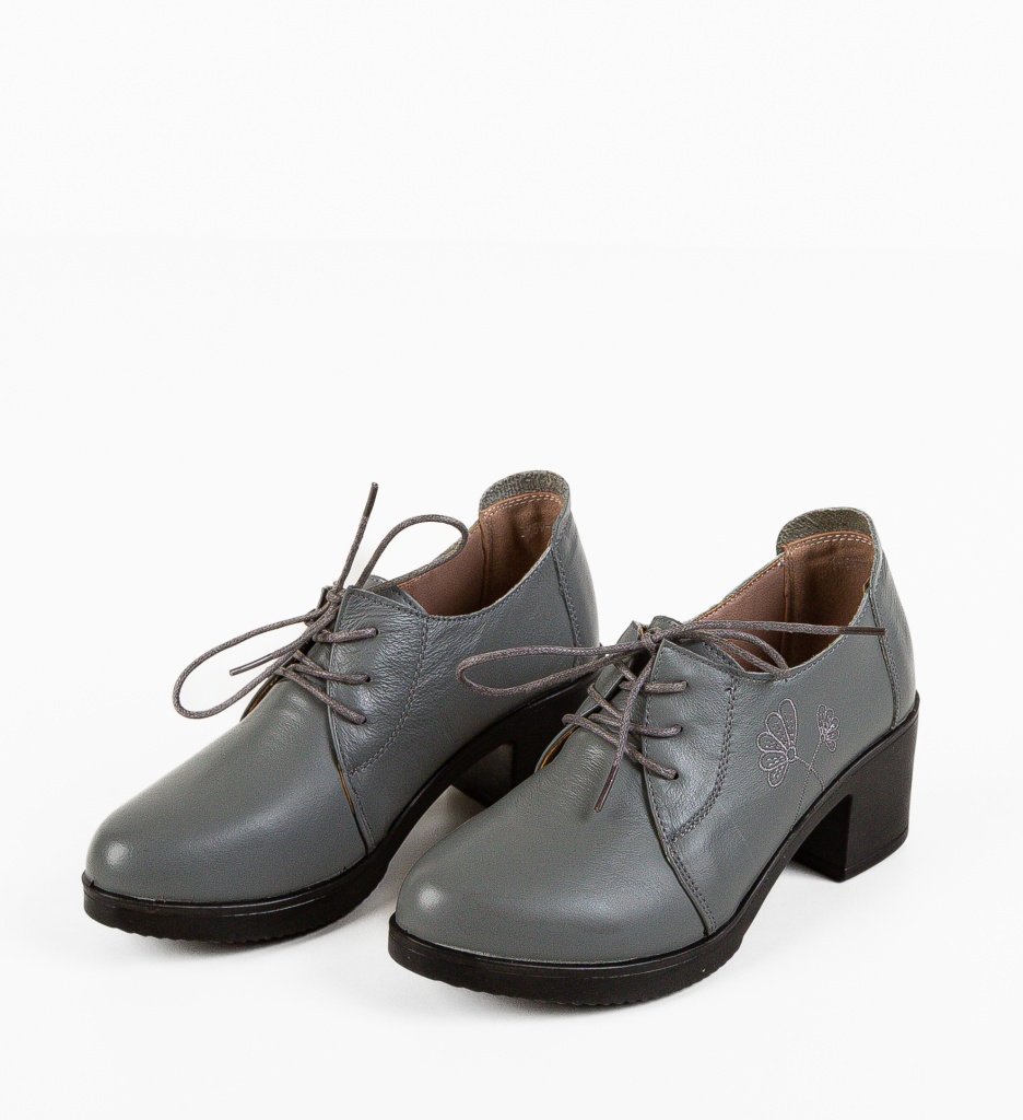Pantofi Casual Atraxia Gri | Confort și Stil - imagine 7