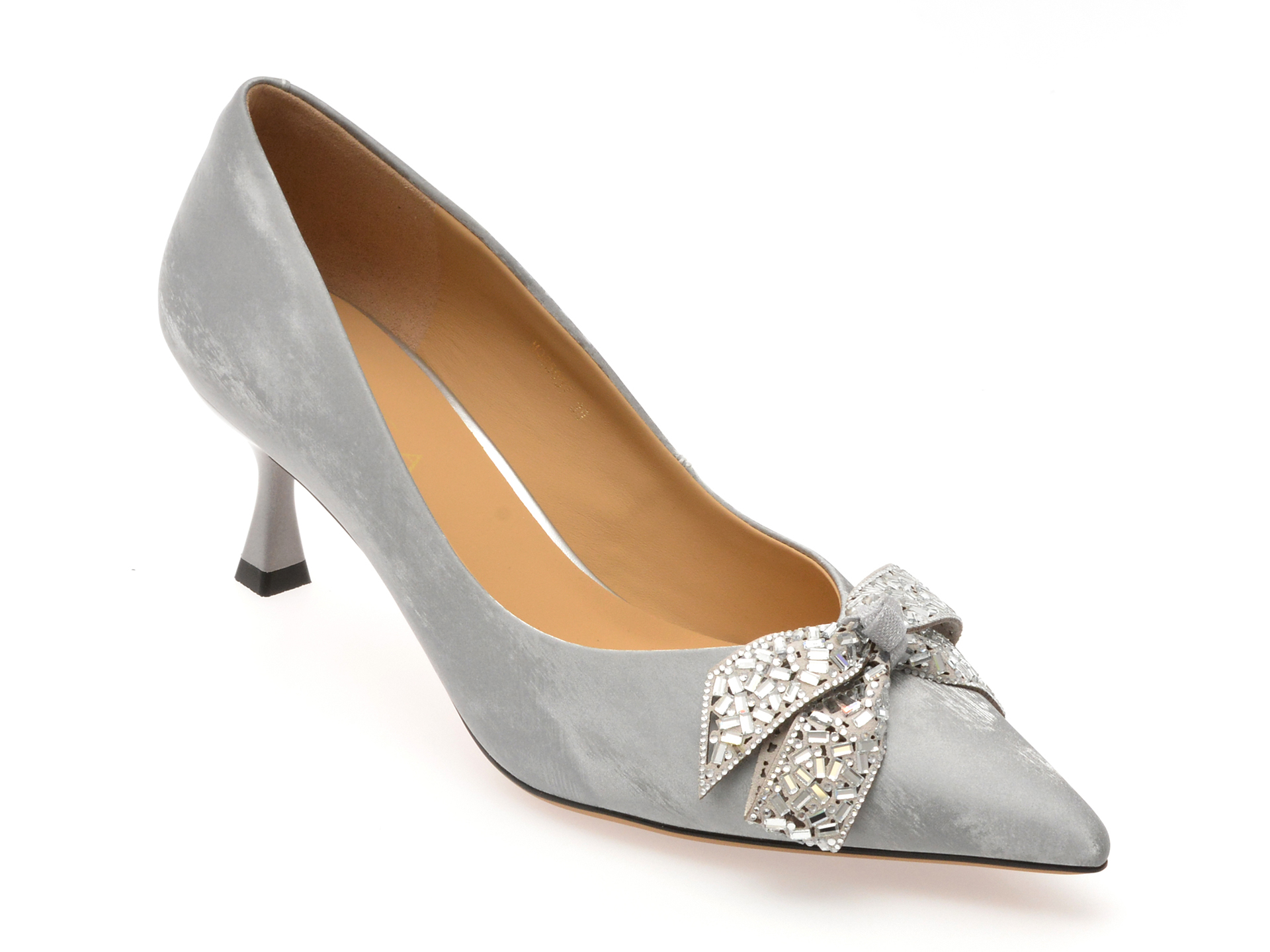 Pantofi Epica Argintii | Stil si Eleganta