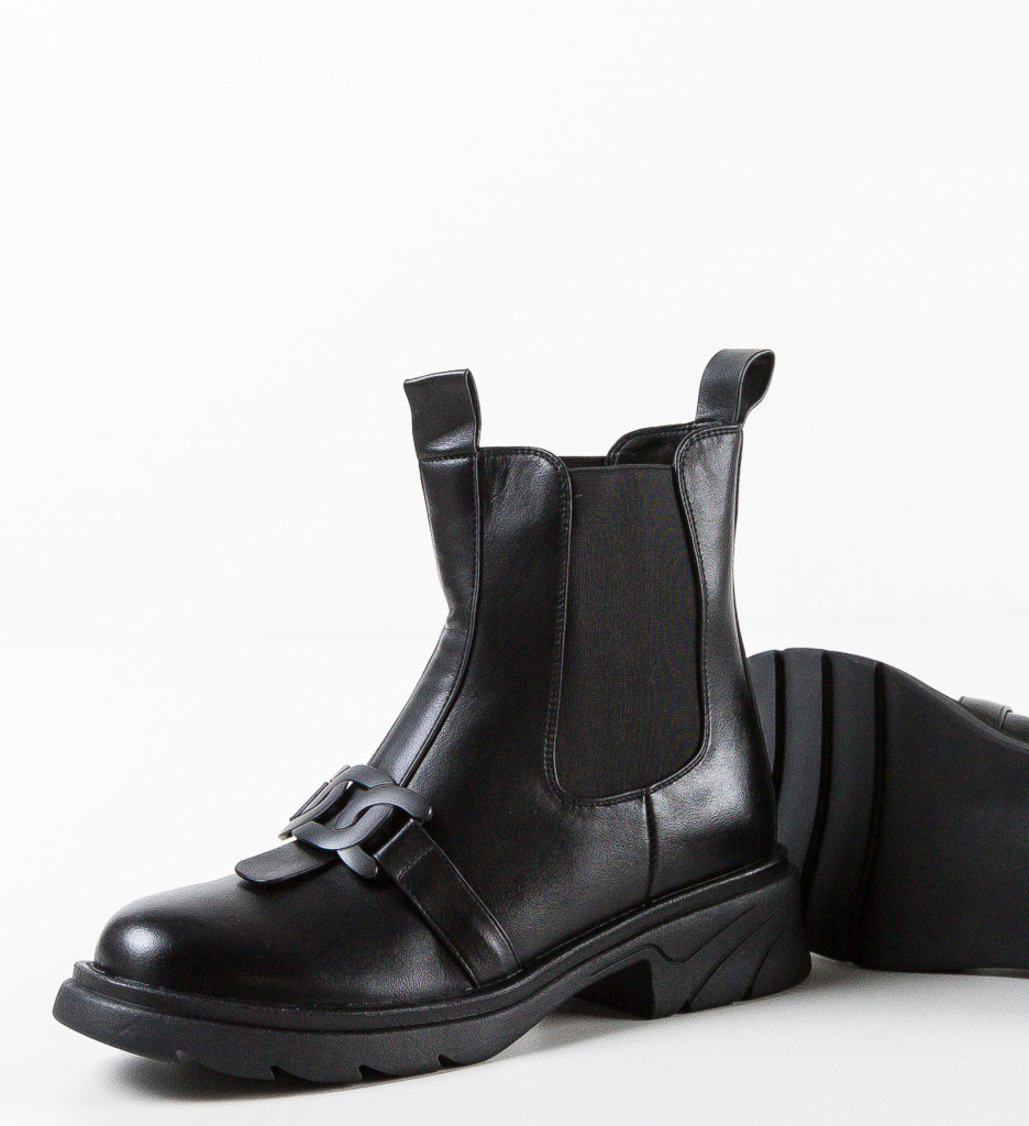 Ghete Hunter Dama Negre | Eleganță Urbană - imagine 7