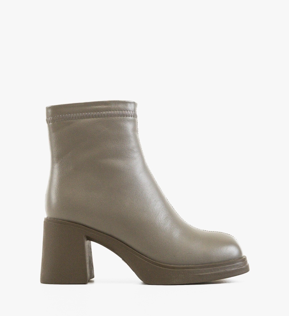 Botine Tafta Gri - Eleganță și Confort - imagine 3