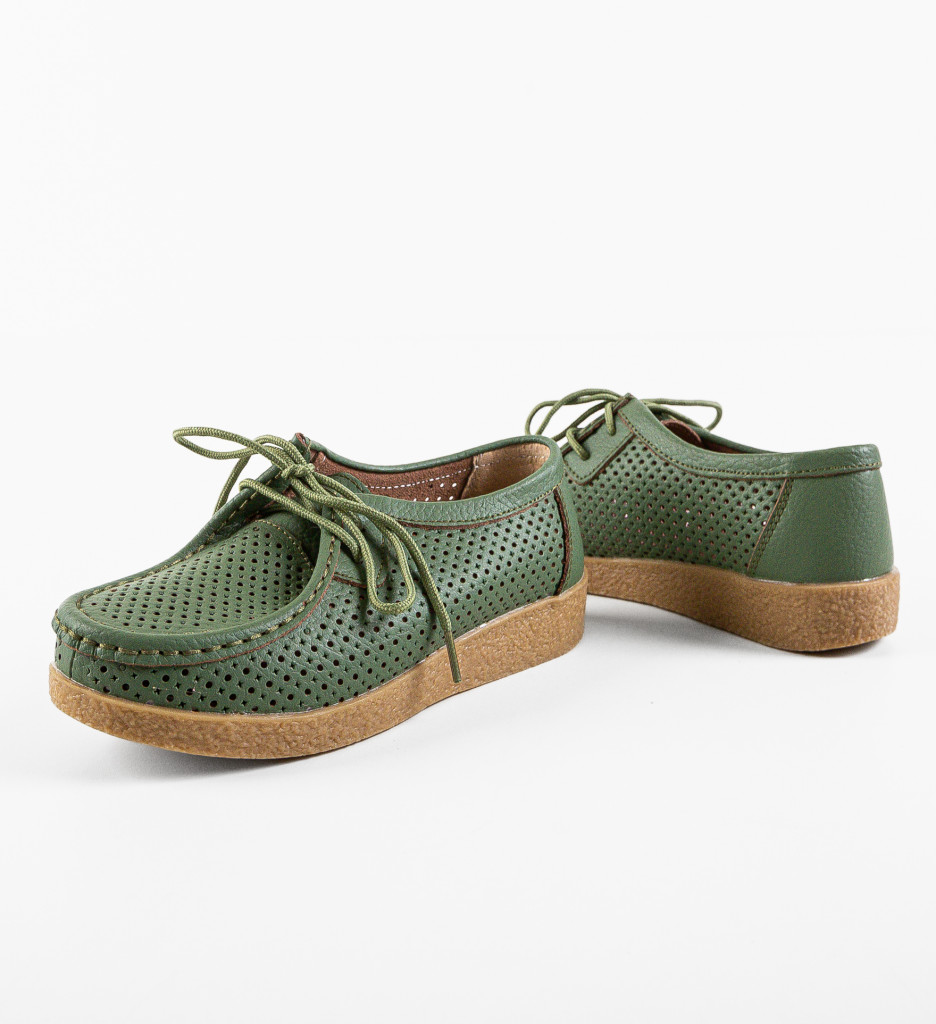 Pantofi Casual Yorker Verzi - Stil și Confort