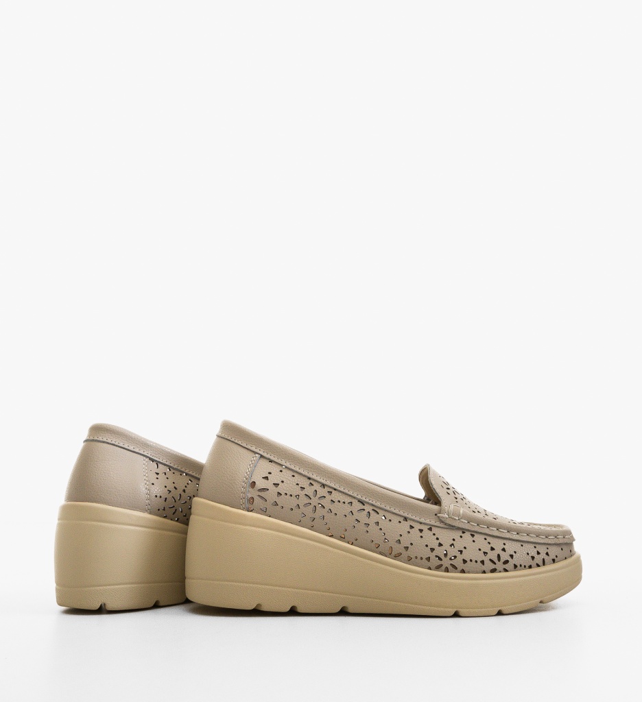 Platforme Dama Myzy Gri - Confort si Stil - imagine 3