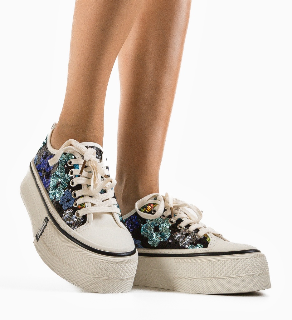 Sneakers Dama Paieta | Design Glamour Multicolor