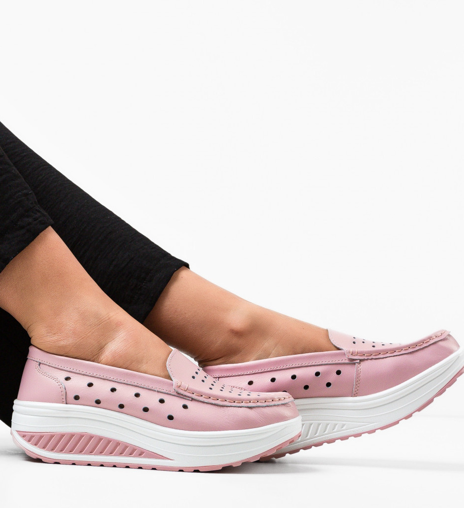 Pantofi Buga Roz - Stil și Confort Casual
