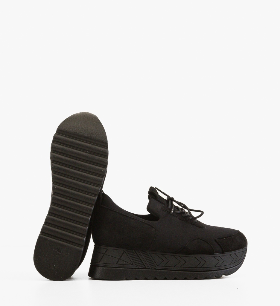 Sneakers Dama Gazy Negri - Confort și Stil - imagine 5