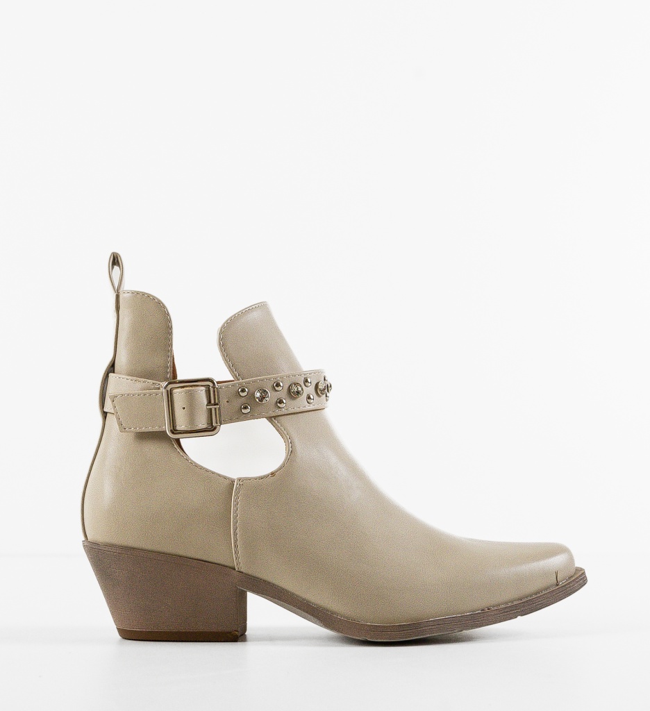 Botine Dama Gianna Bej - Eleganță și Stil - imagine 5