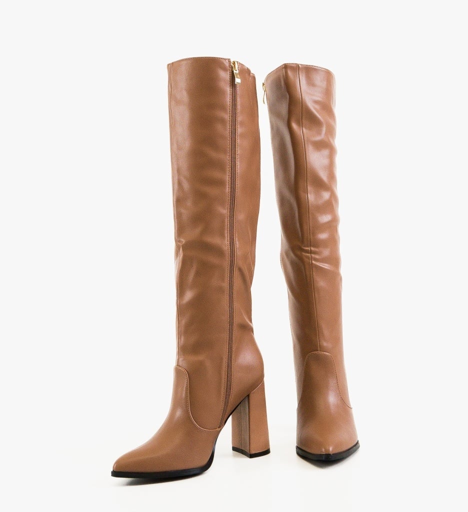 Cizme Dama Haynab Khaki - Stil si Confort - imagine 3