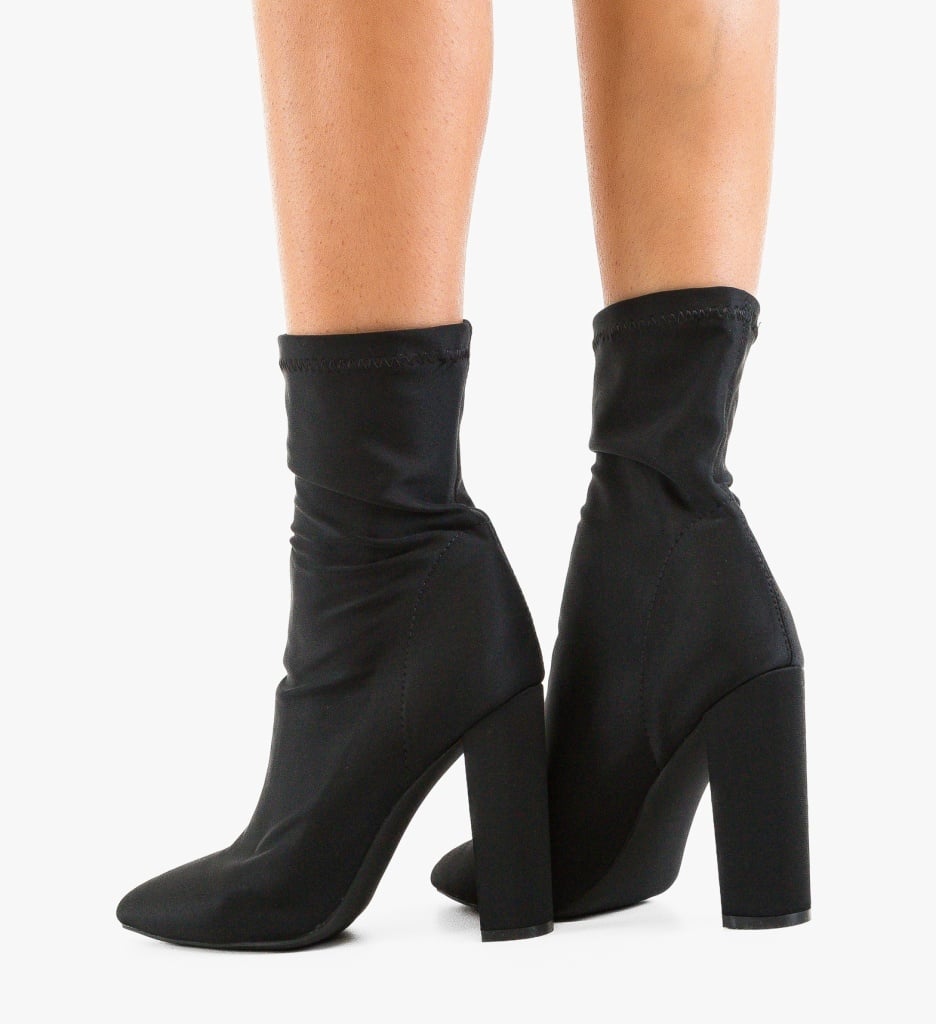 Botine Dama Beuf Negre - Eleganță și Confort - imagine 5