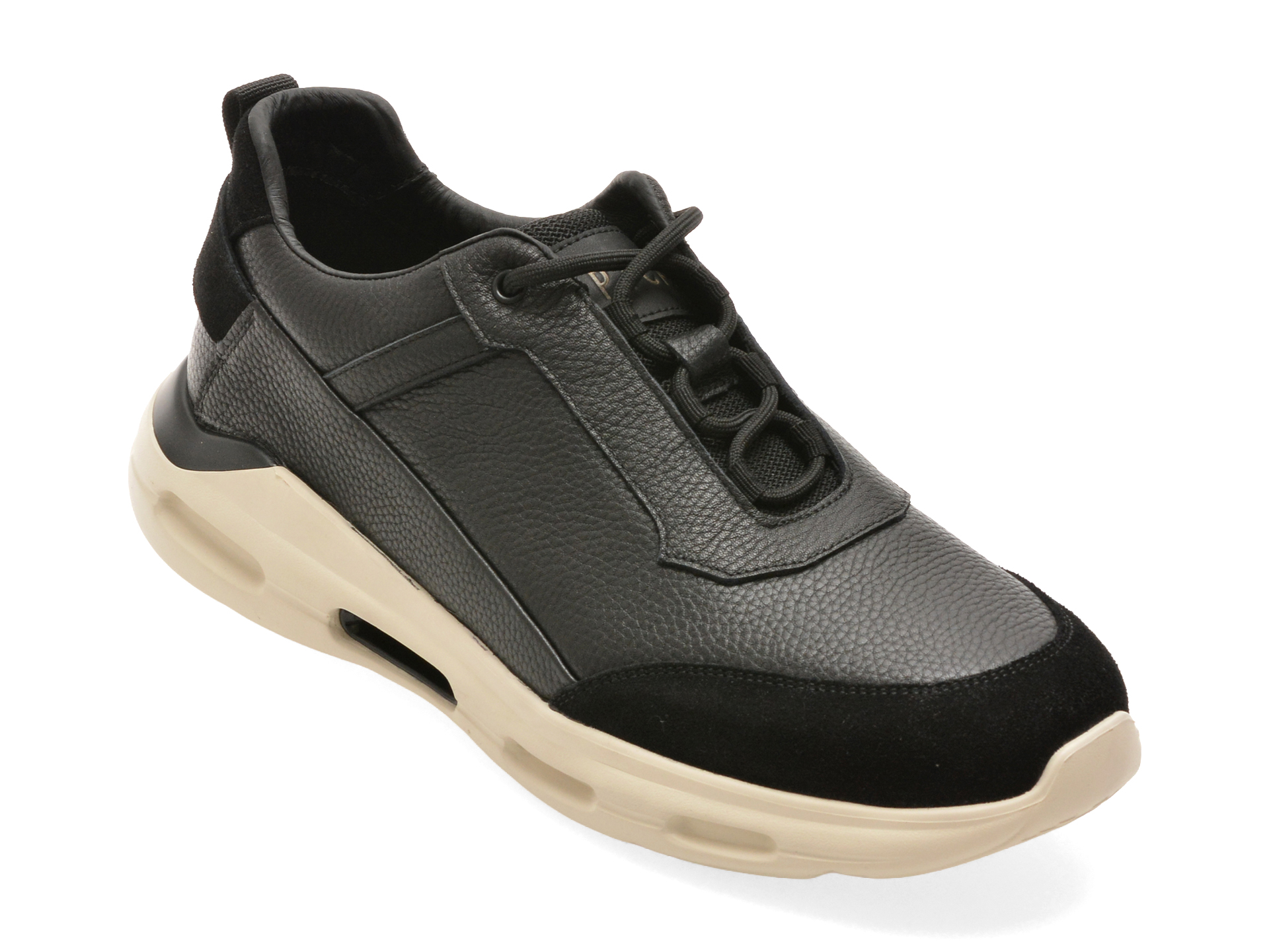 Pantofi Sport Epica Negri Piele Naturala T26128