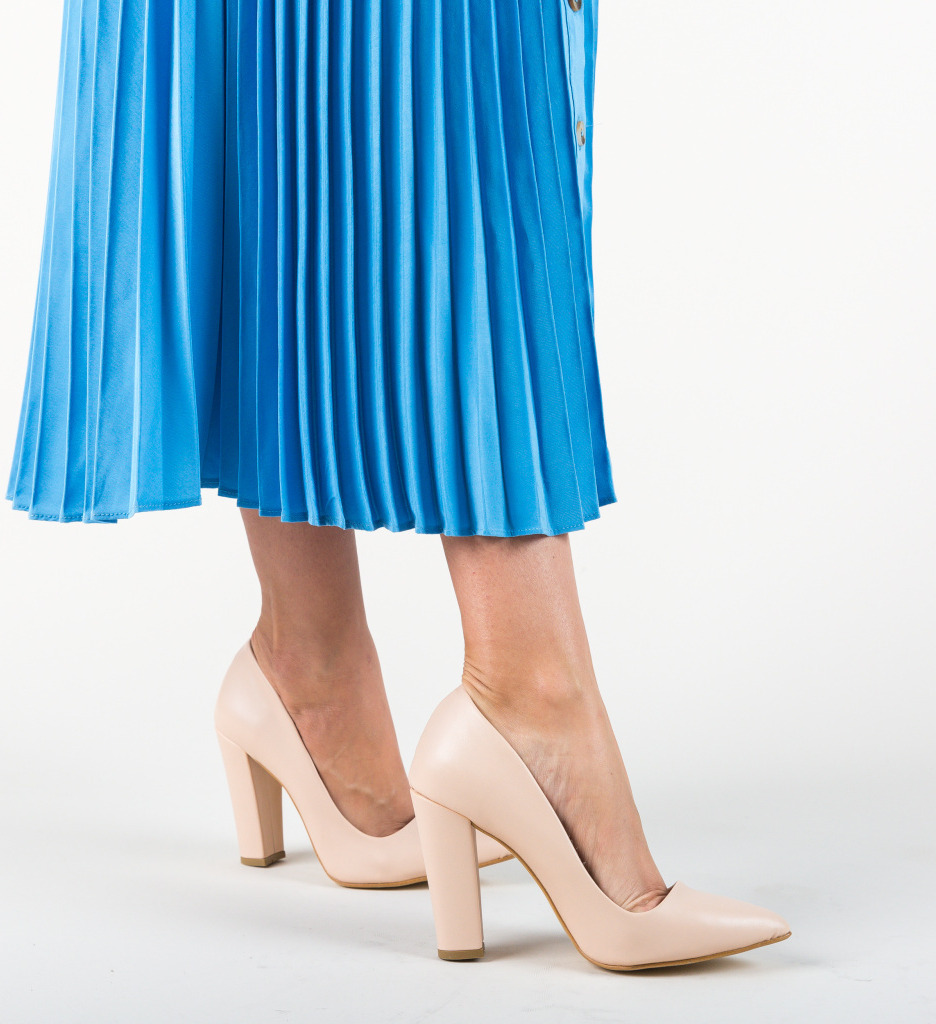 Pantofi Sunshine Nude | Eleganță pentru Orice Ocazie - imagine 3