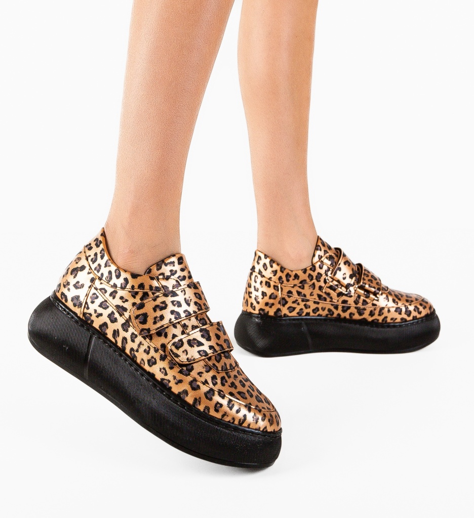 Pantofi Casual Mernera Print | Stil Unic - imagine 2