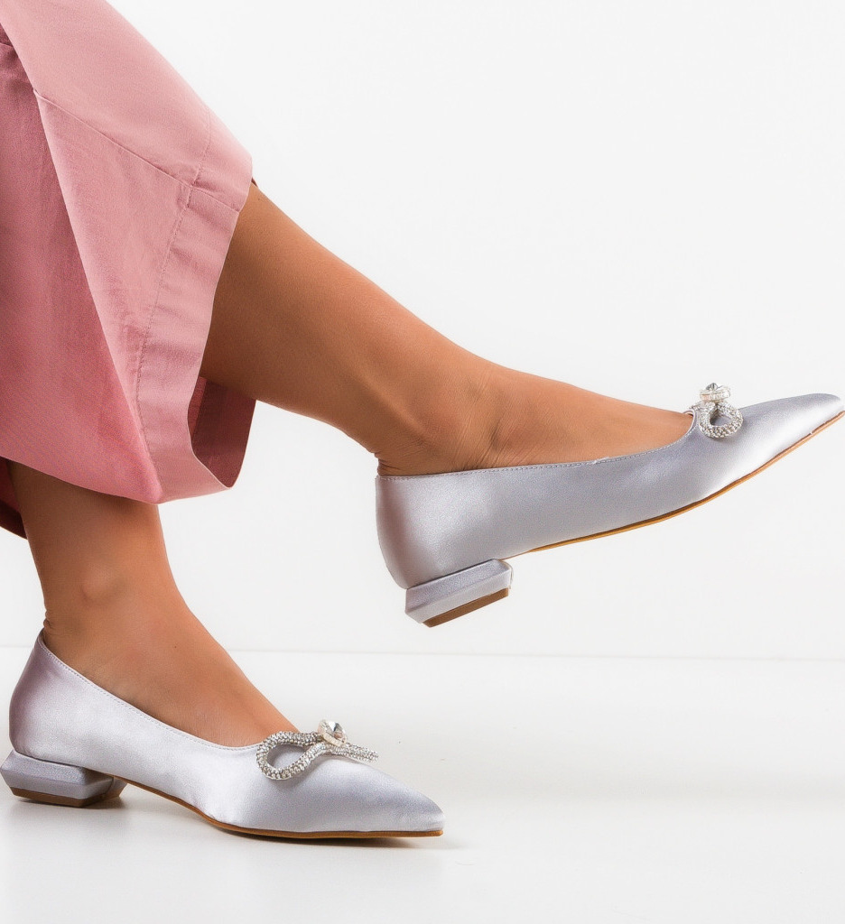 Balerini Dama Haiol Gri - Confort și Eleganță - imagine 3