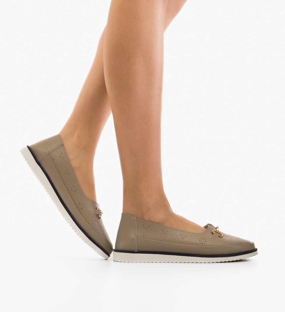Espadrile Dama Ikram Gri | Confort & Stil Casual