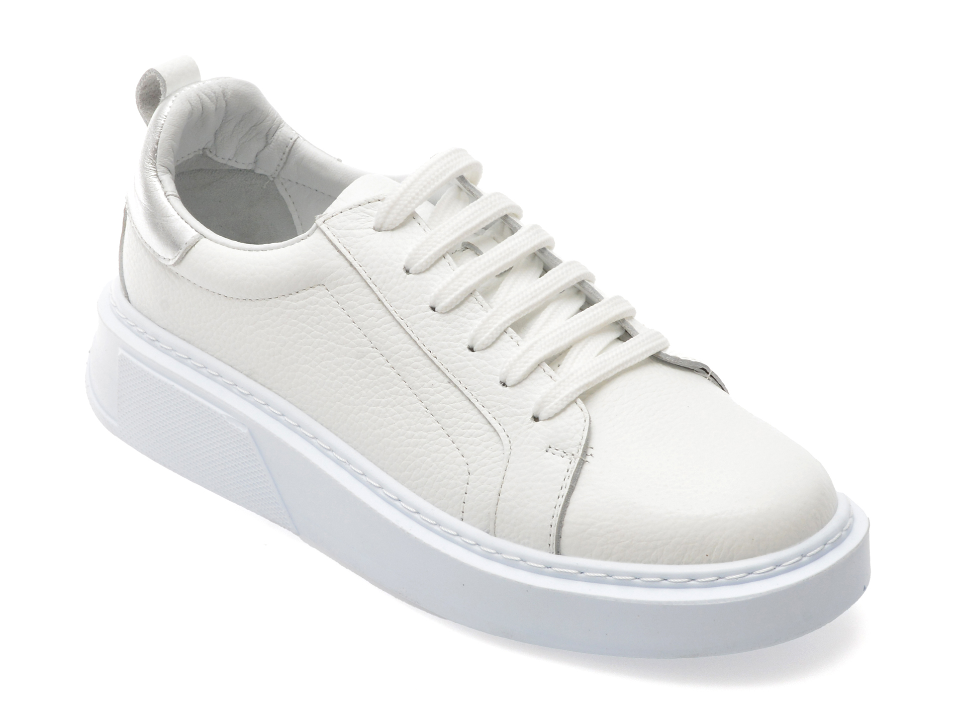 Pantofi Gryxx din Piele Naturală - Alb