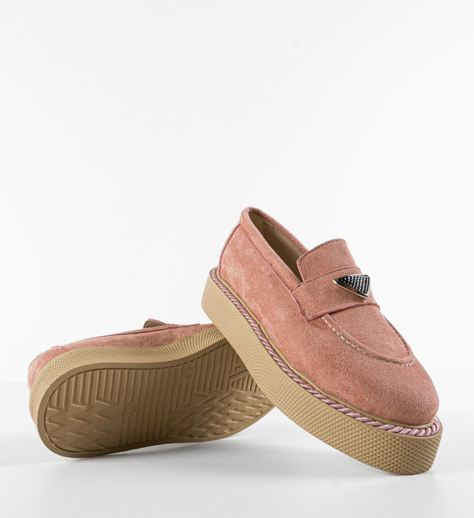 Pantofi Casual Krikri Roz - Confort și Stil