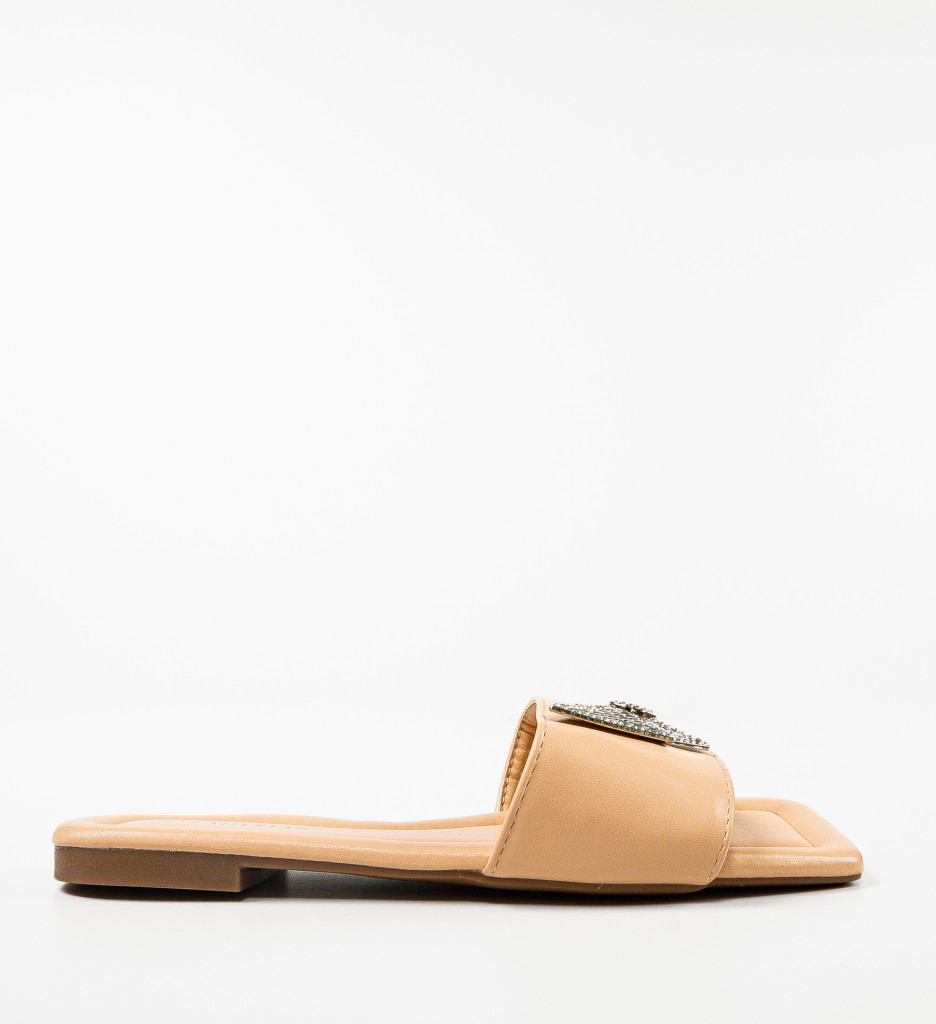 Papuci Dama Shadow Nude | Confort și Eleganță - imagine 4