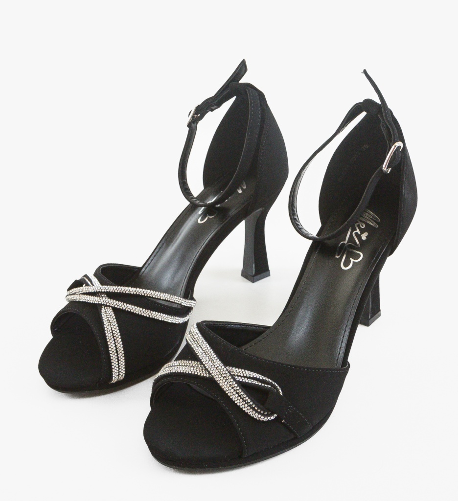 Sandale Dama Hattie Negre - Eleganta si Stil - imagine 2
