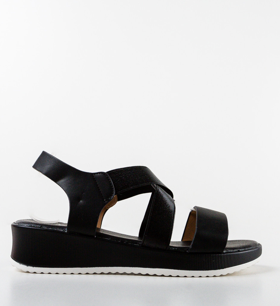 Platforme Dama Banba Negre | Eleganță și Confort - imagine 5