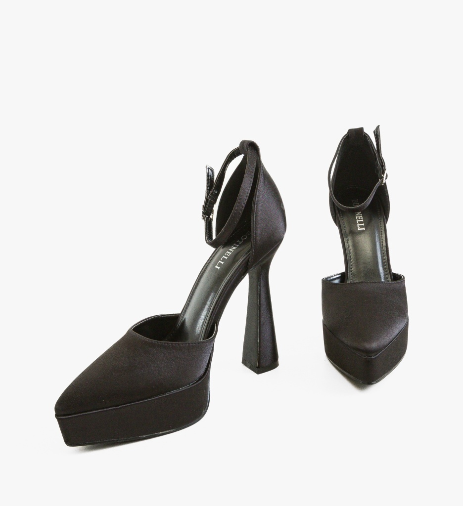 Pantofi cu Toc Gasder Negri | Eleganta si Stil - imagine 2