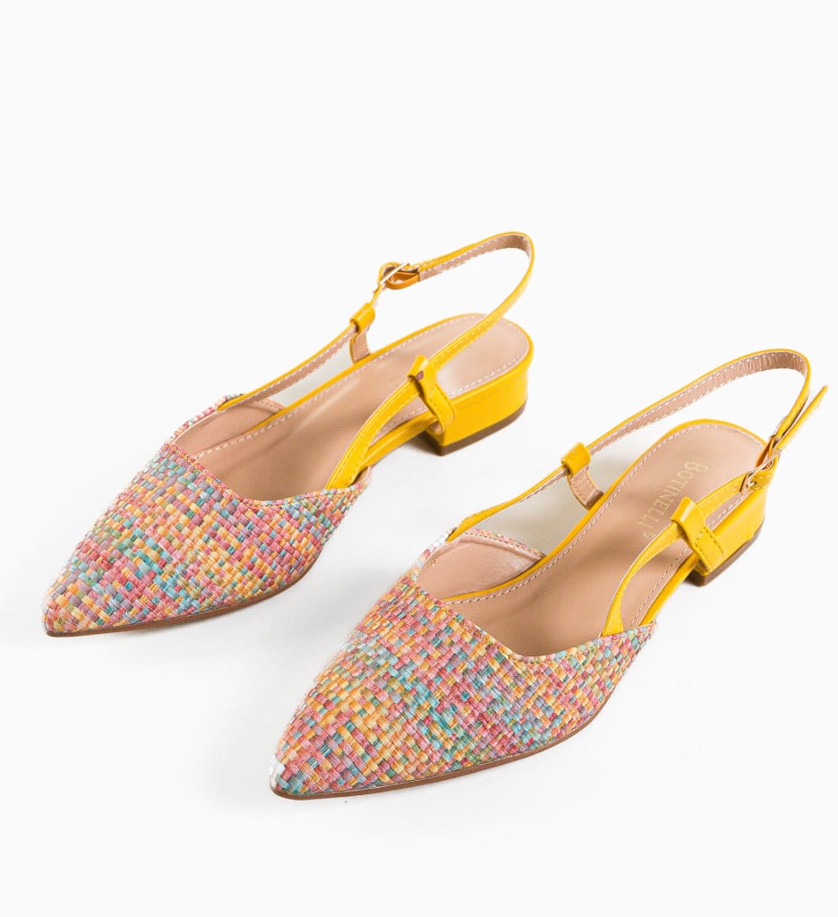 Pantofi Casual Nireh Galbeni | Confort și Stil - imagine 6