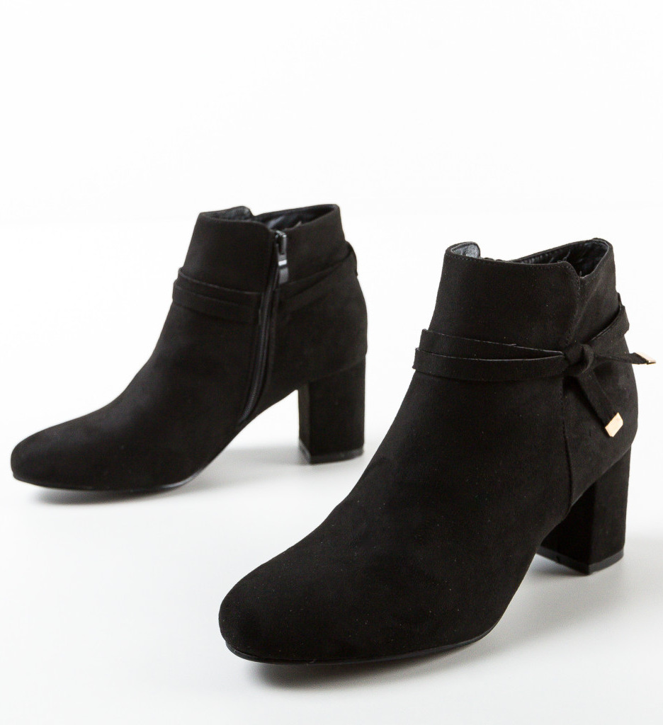 Botine Sommer Negre - Eleganță și Stil - imagine 9