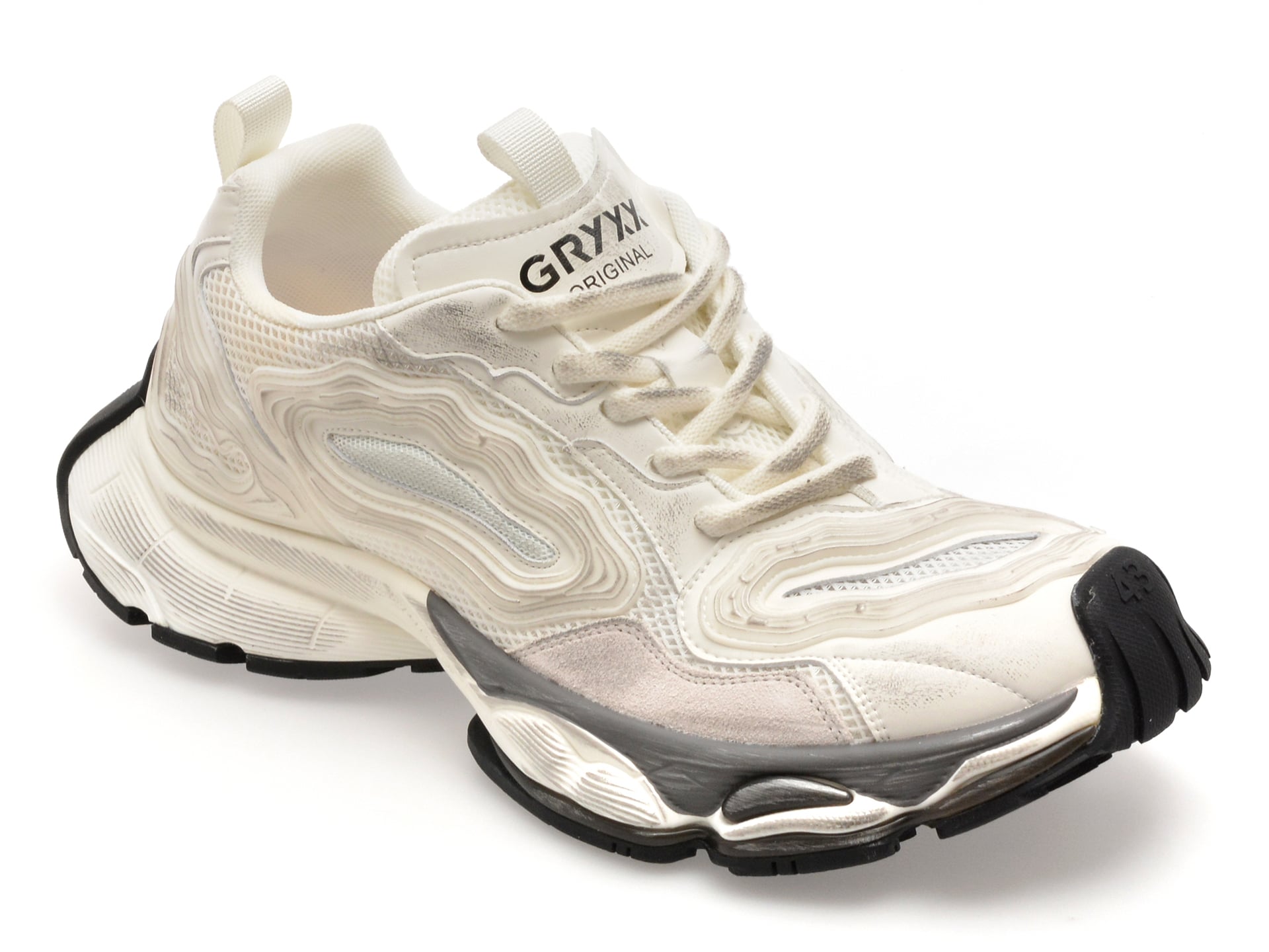 GRYXX Pantofi Sport Albi pentru Bărbați