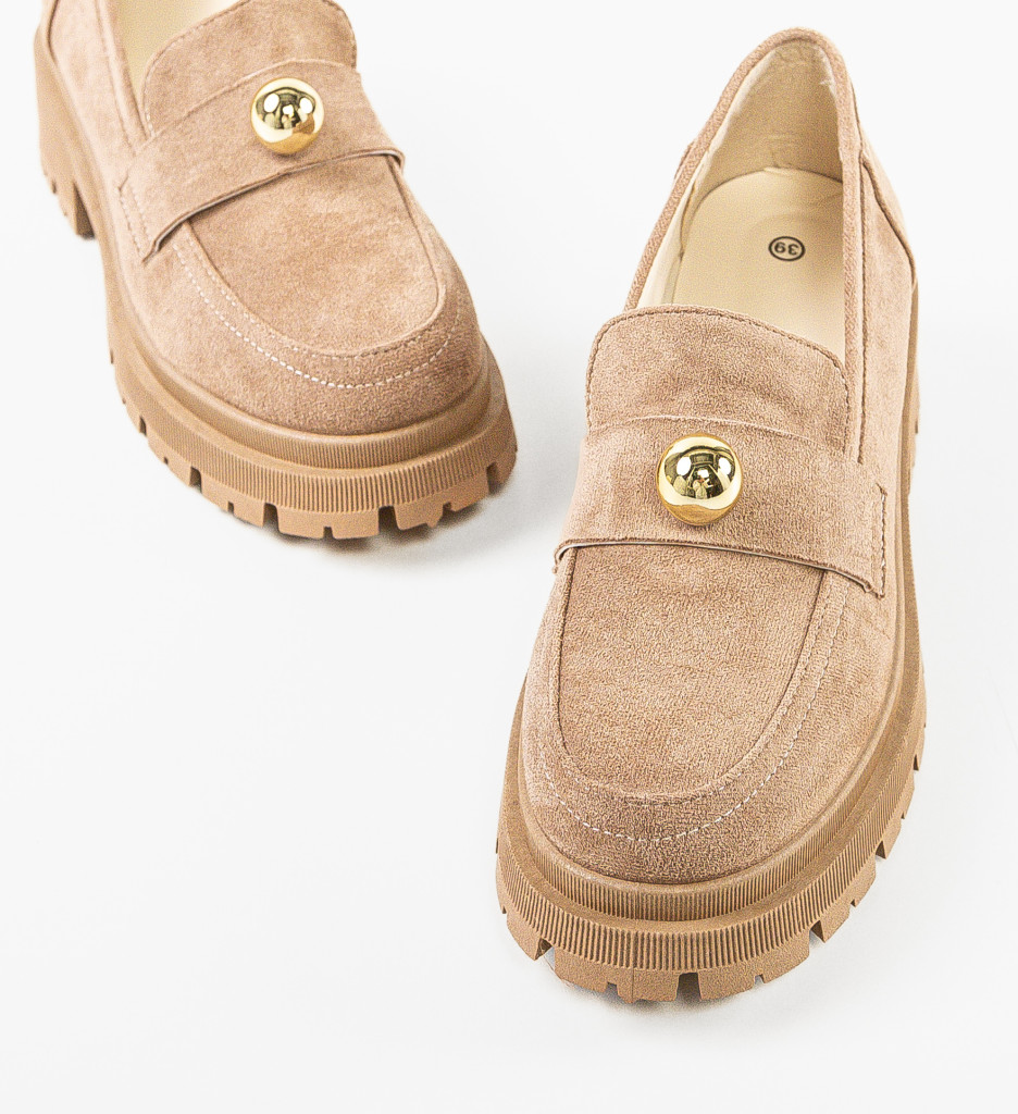 Pantofi Casual Nieve Khaki - Confort și Stil - imagine 5