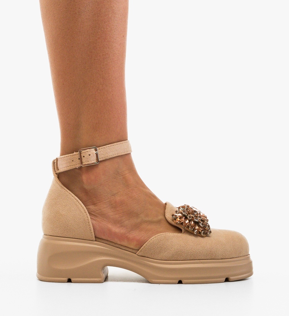 Pantofi Casual Jodet Bej - Confort și Stil - imagine 4