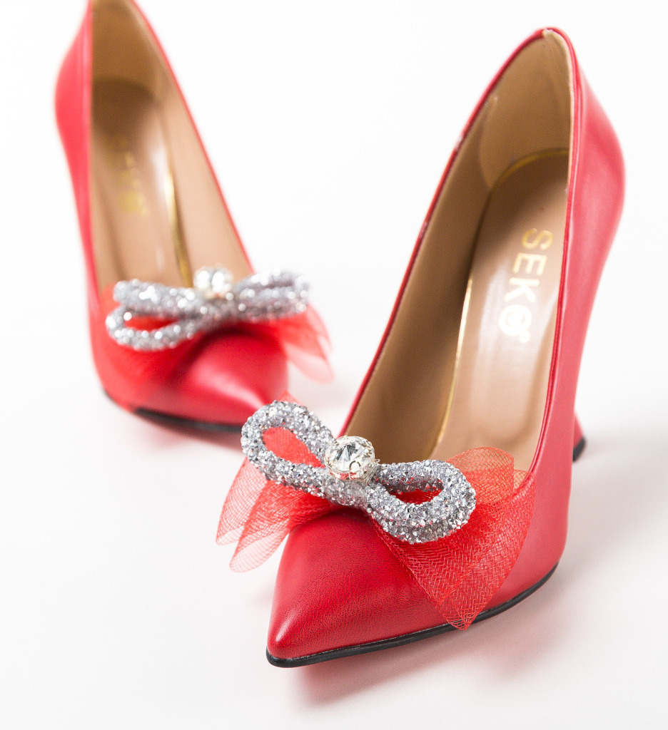 Pantofi Oska Rosii cu Toc - Eleganță și Stil - imagine 6
