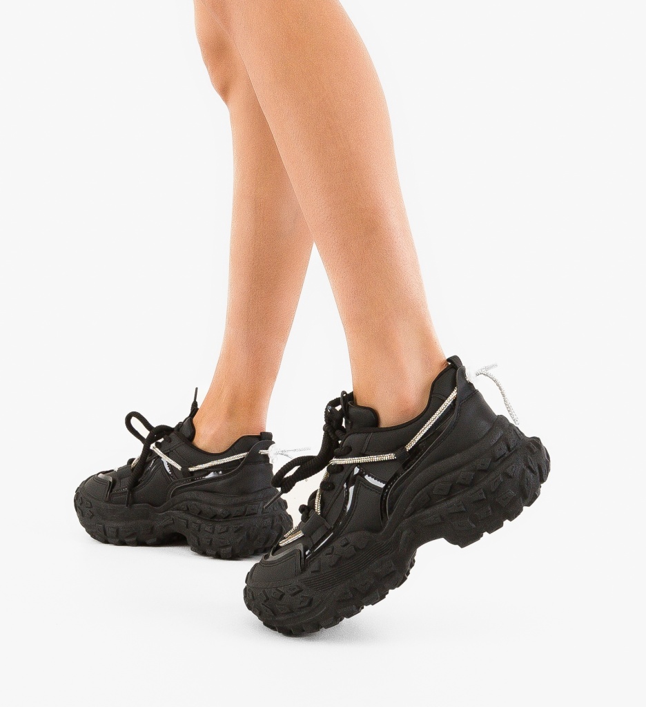 Sneakers dama Yunny Negri - Confort si Stil - imagine 7