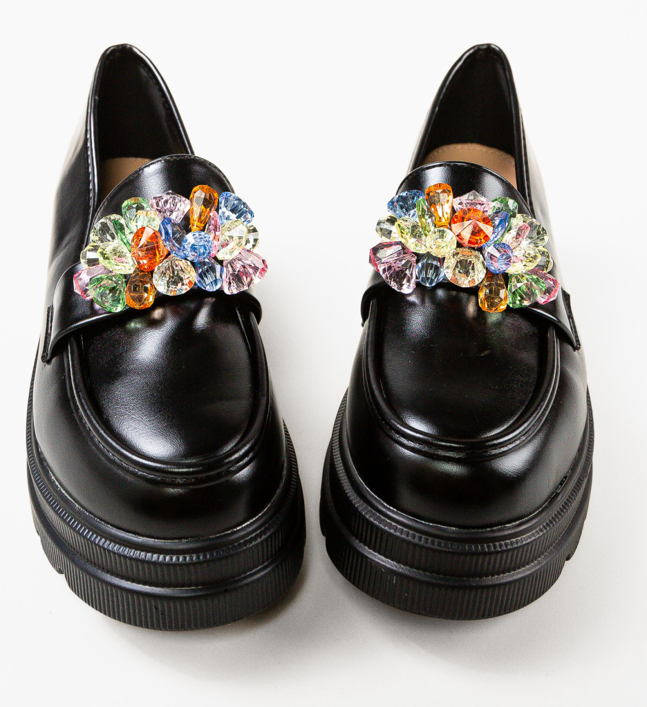 Pantofi Casual Dama Miska Negri | Confort și Stil - imagine 6