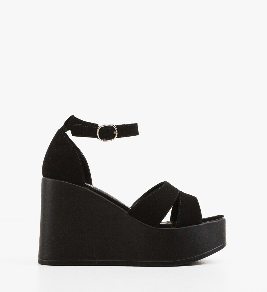 Platforme Kiana Negre | Eleganță și Confort - imagine 6