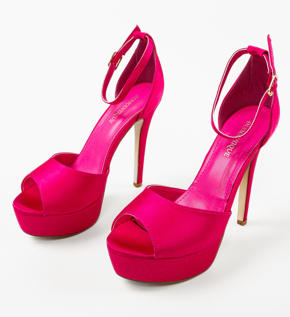 Sandale Euandro Fuchsia | Eleganță și Stil - imagine 4