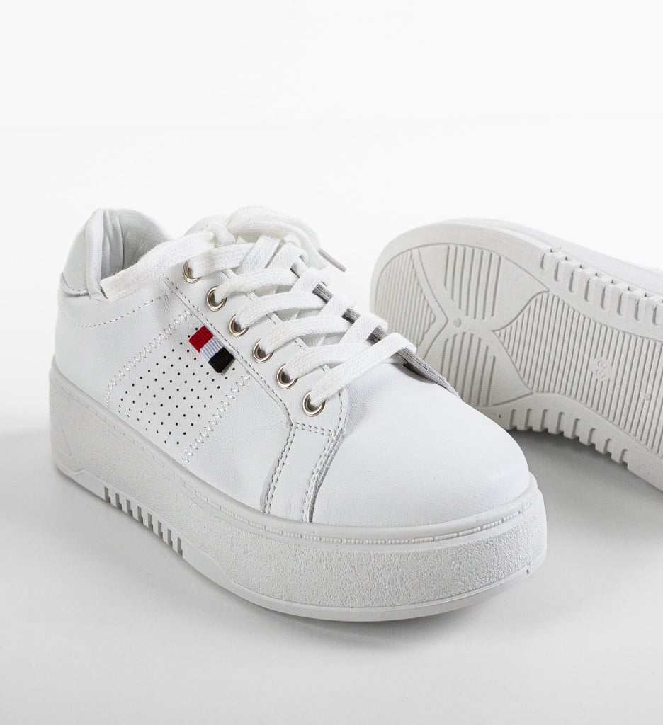 Sneakers Dama Morris Albi - Confort și Stil - imagine 8