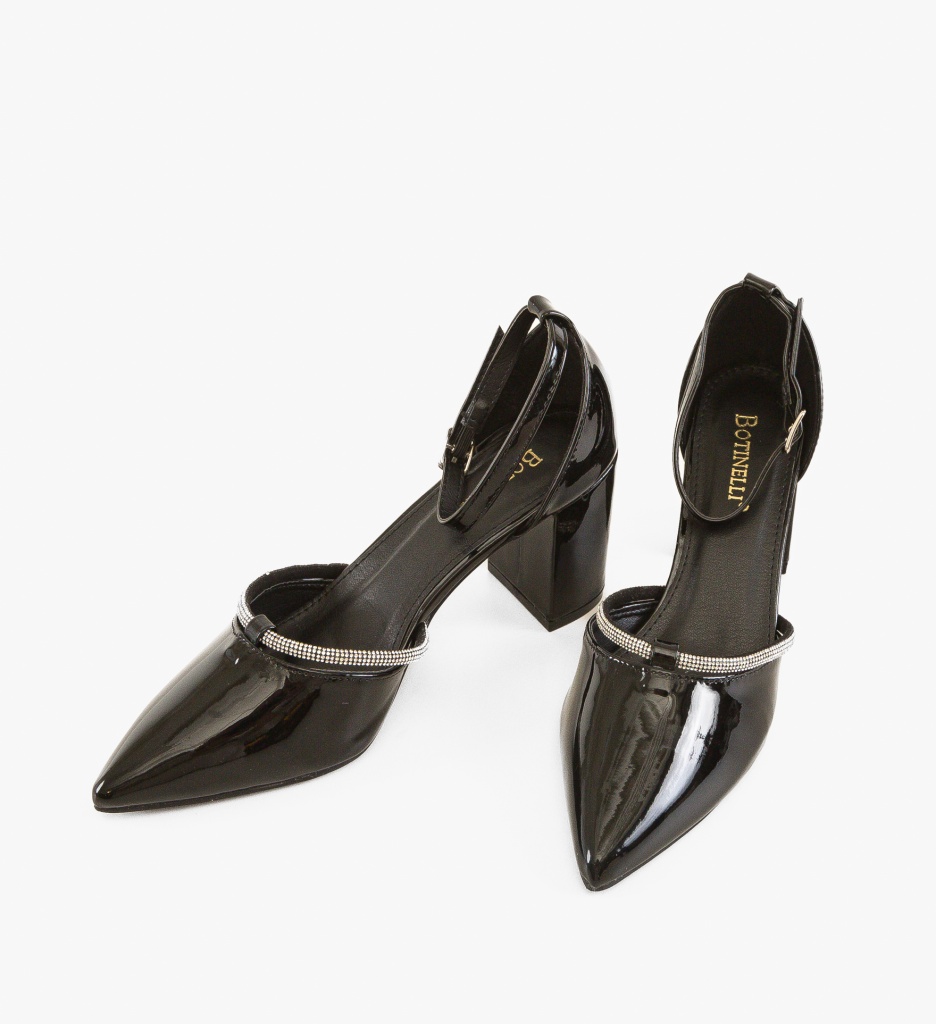 Pantofi Dama Lynes Negri - Eleganță și Stil - imagine 4