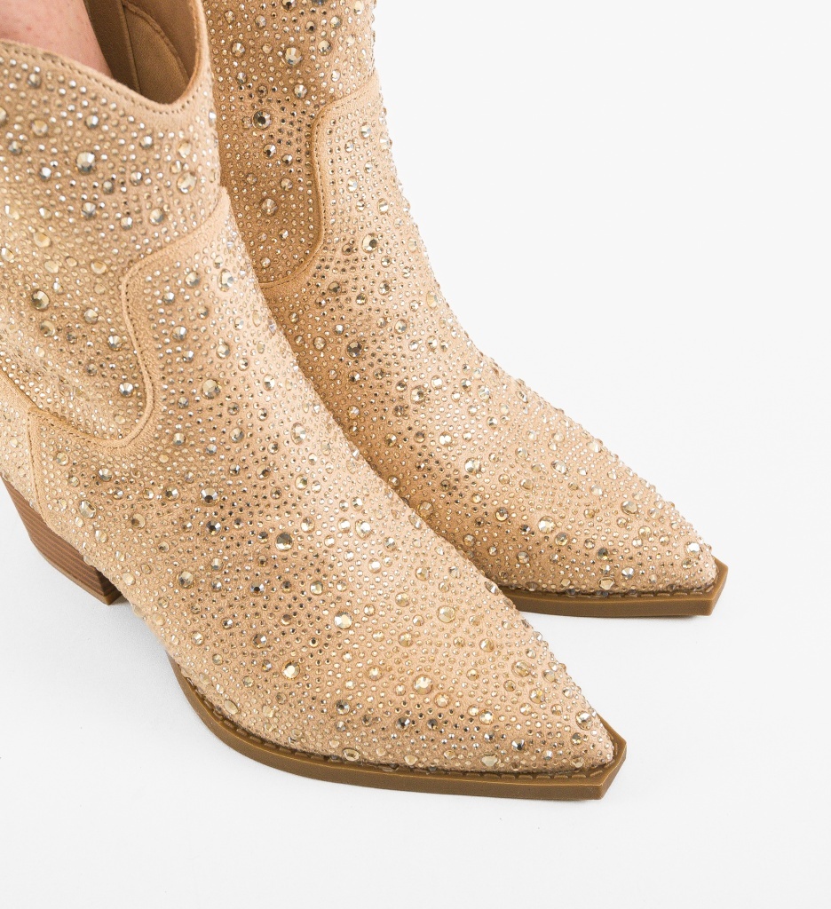 Botine Philis Bej - Eleganță și Confort - imagine 3