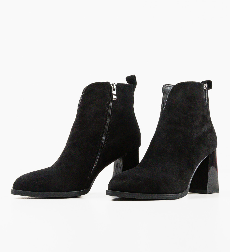 Botine Dama Feltry Negre - Eleganță și Confort - imagine 6