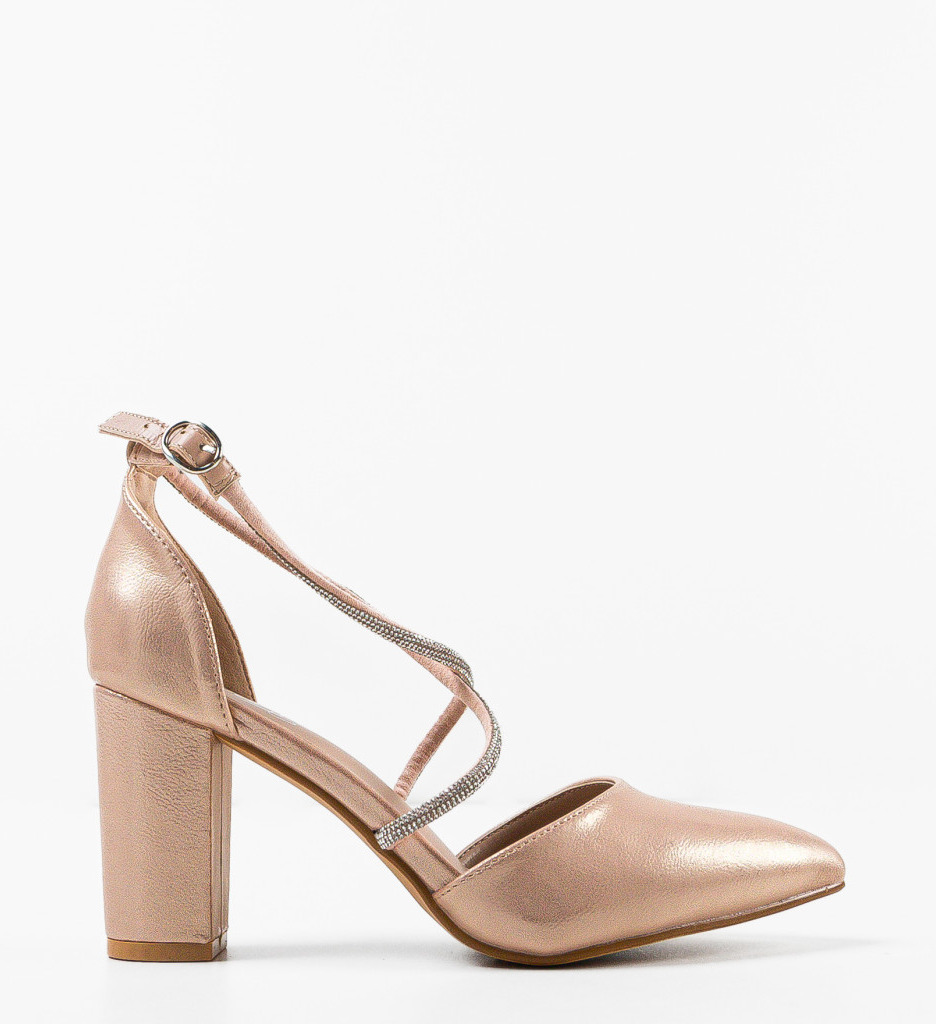 Pantofi Klamara Aurii - Eleganță și Stil - imagine 6