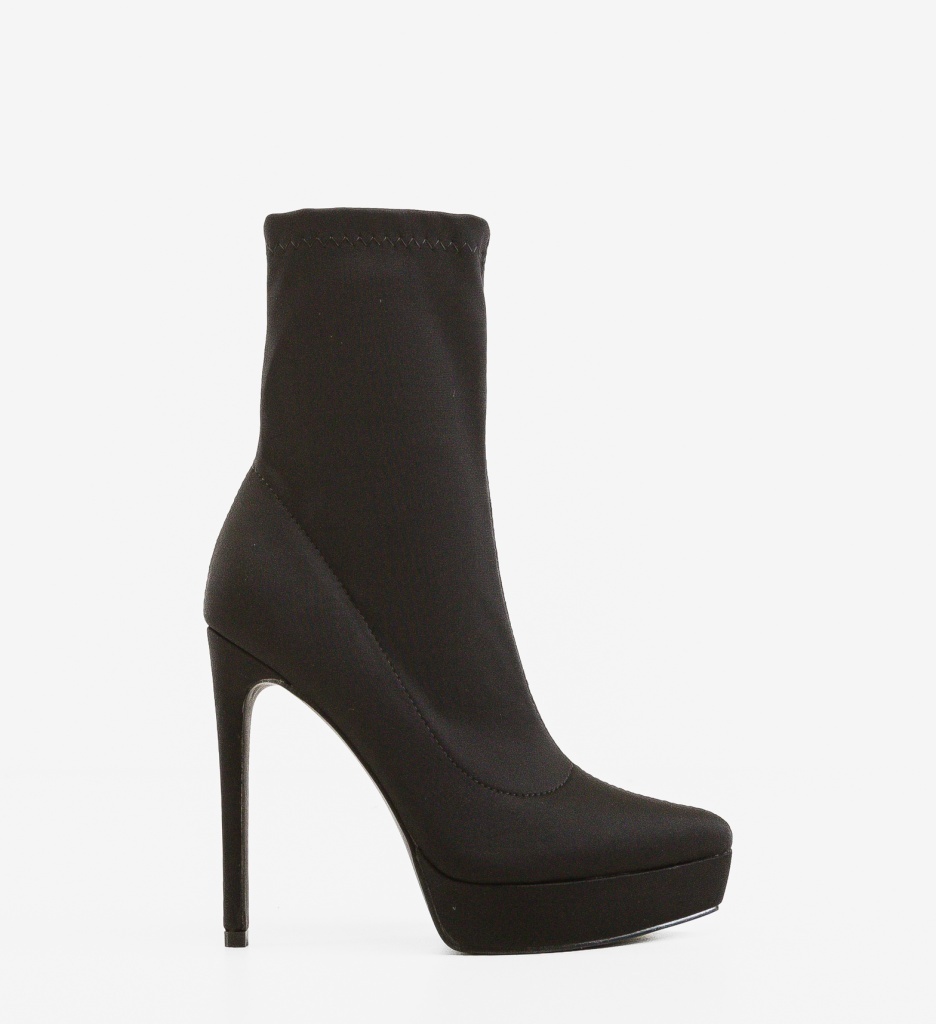 Botine Dama Jahoi Negre - Eleganță și Stil - imagine 5